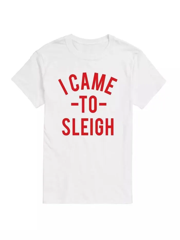 Мужская футболка с коротким рукавом I Came to Sleigh AIRWAVES — изображение 1 из 2, белый