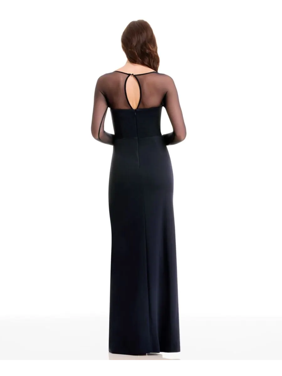 Женское платье Maxwell с квадратным вырезом Dress the Population — изображение 5 из 7, черный