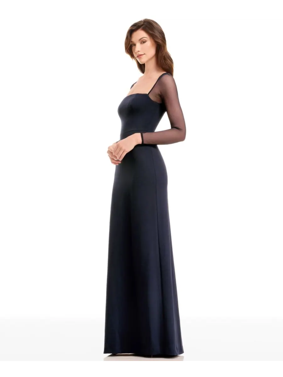 Женское платье Maxwell с квадратным вырезом Dress the Population — изображение 7 из 7, черный