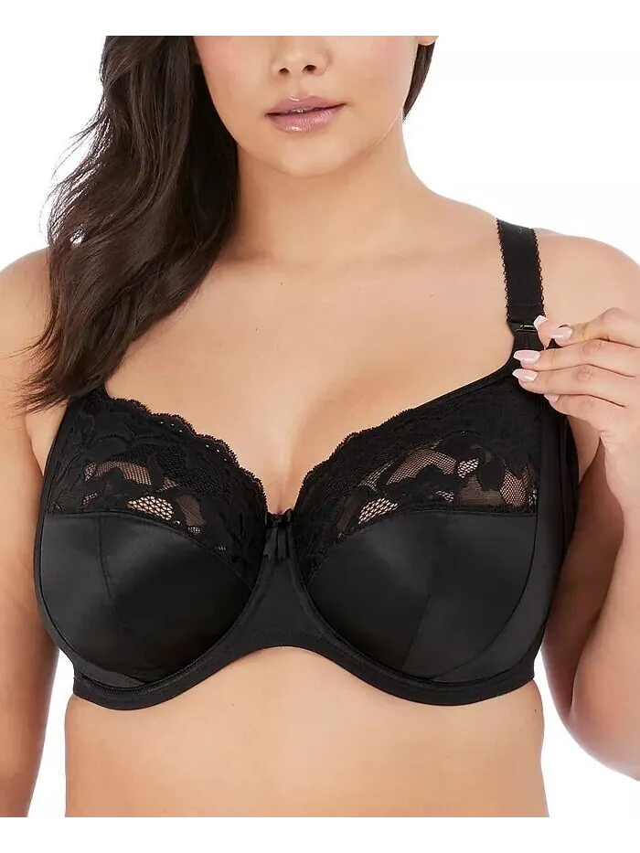Бюстгальтер для кормления на косточках Molly Plus Size Elomi — изображение 2 из 4, черный