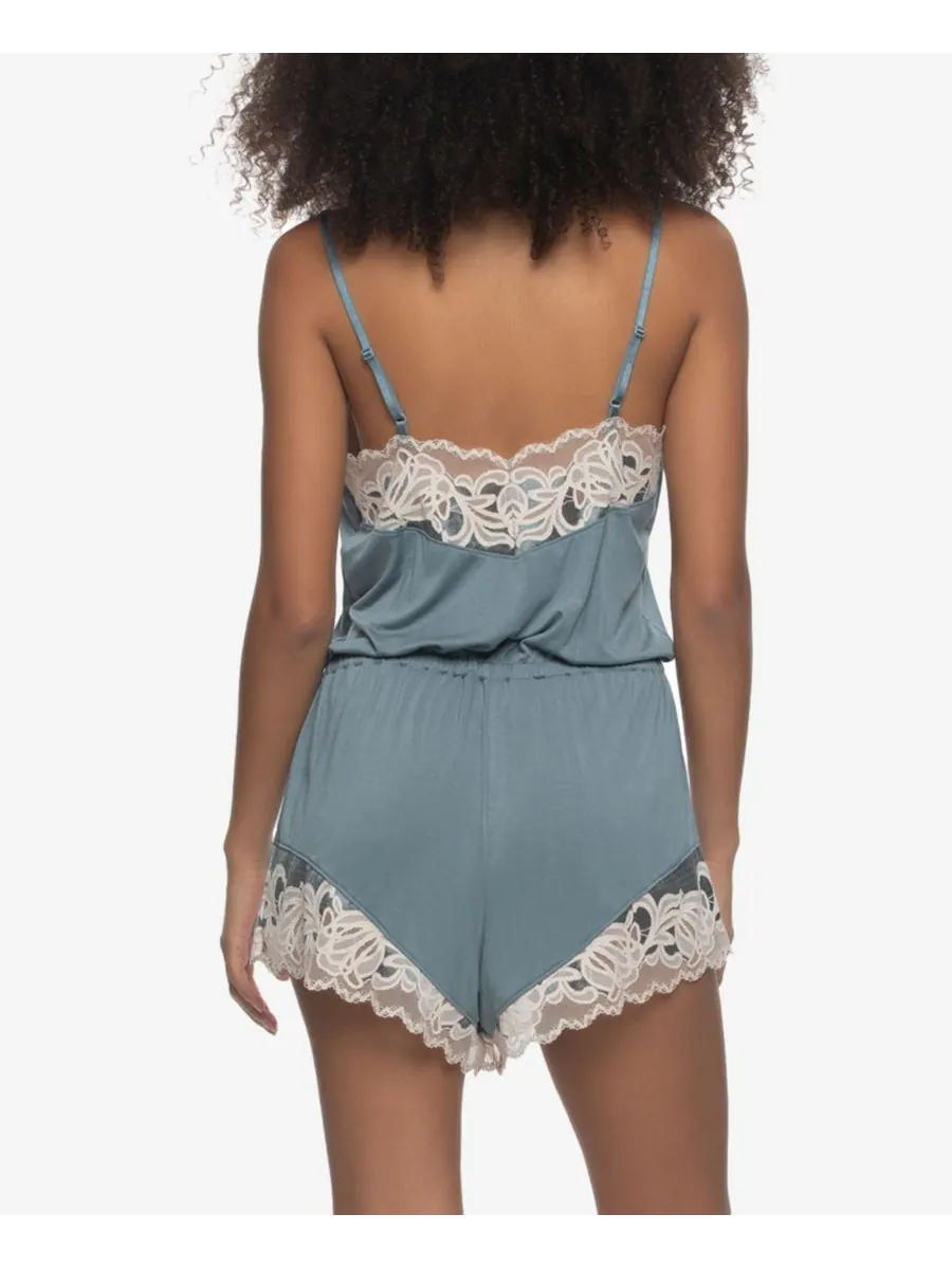 Женская стандартная модель комбинезона Amelie Jersey Vintage Lace Romber Sleepwear Felina — изображение 3 из 3, синий