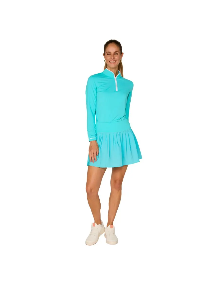 Шорты-гармошка G Lifestyle из тканого полотна G Lifestyle Clothing, Caribbean turq — изображение 4 из 5