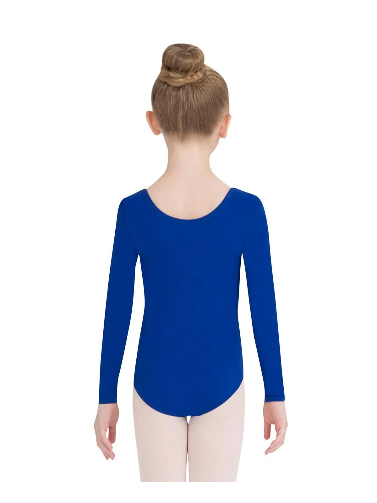 Купальник с длинными рукавами для больших девочек Capezio — изображение 2 из 21, синий