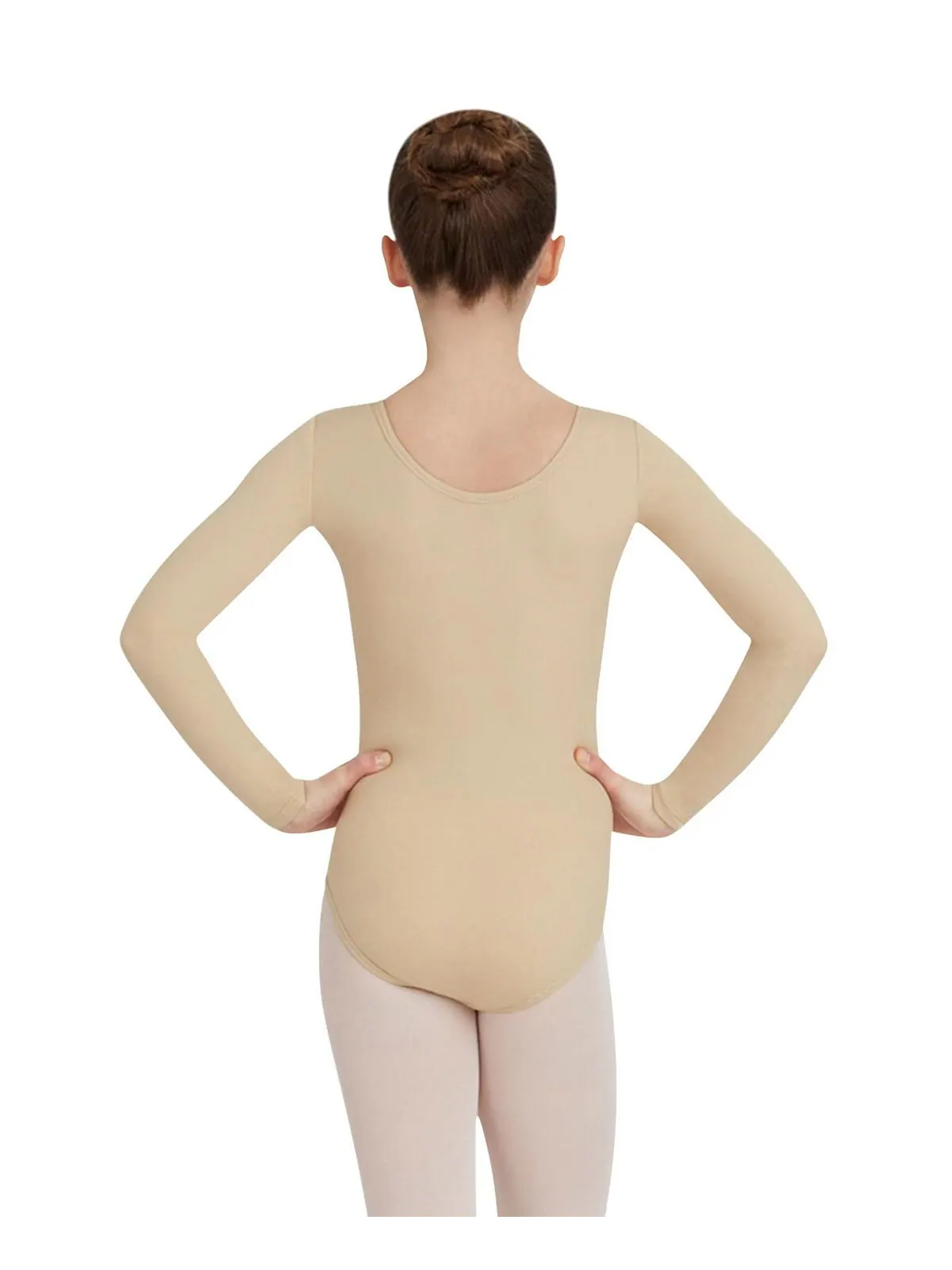 Купальник с длинными рукавами для больших девочек Capezio — изображение 13 из 21, синий