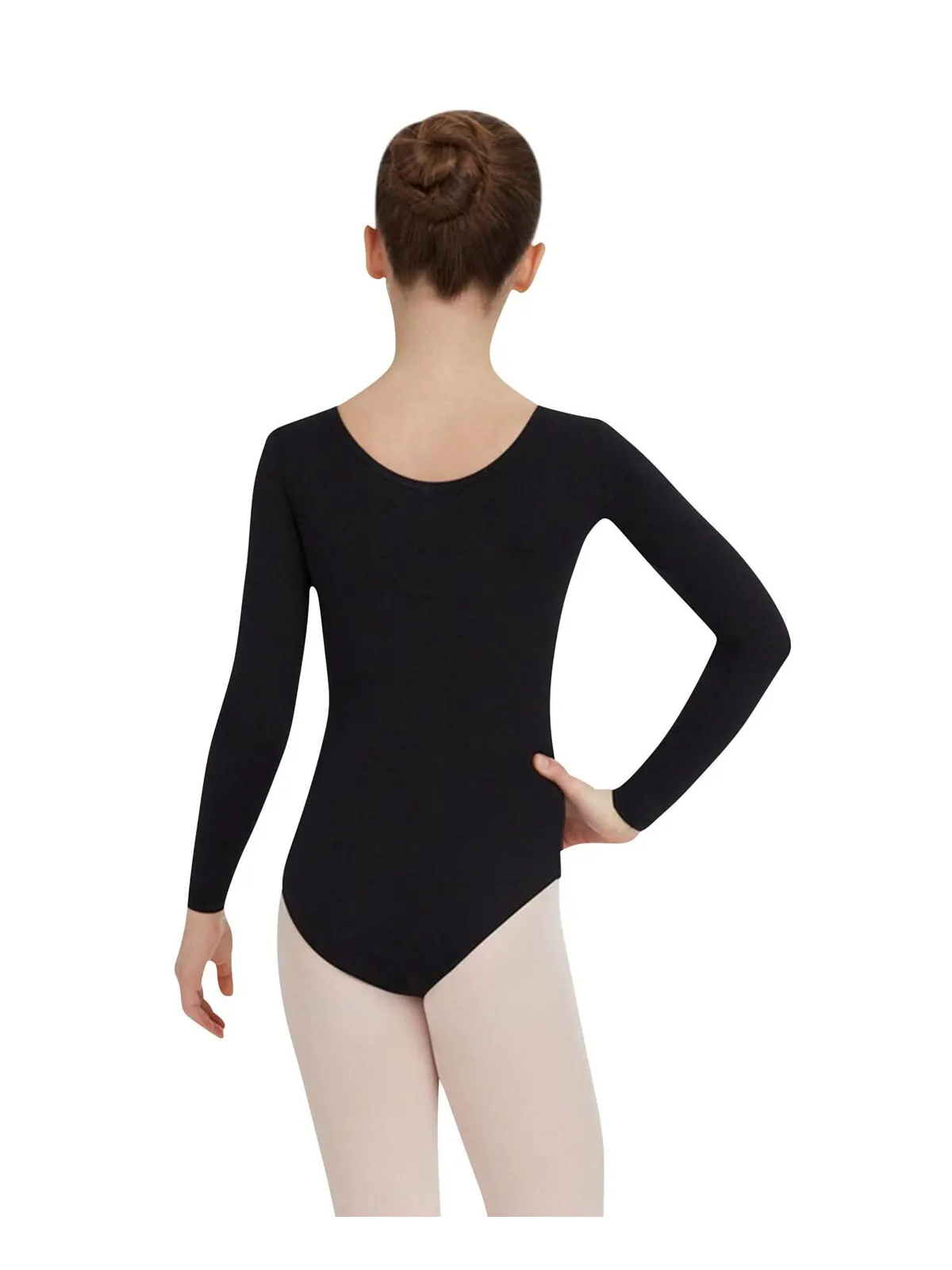 Купальник с длинными рукавами для больших девочек Capezio — изображение 3 из 21, белый
