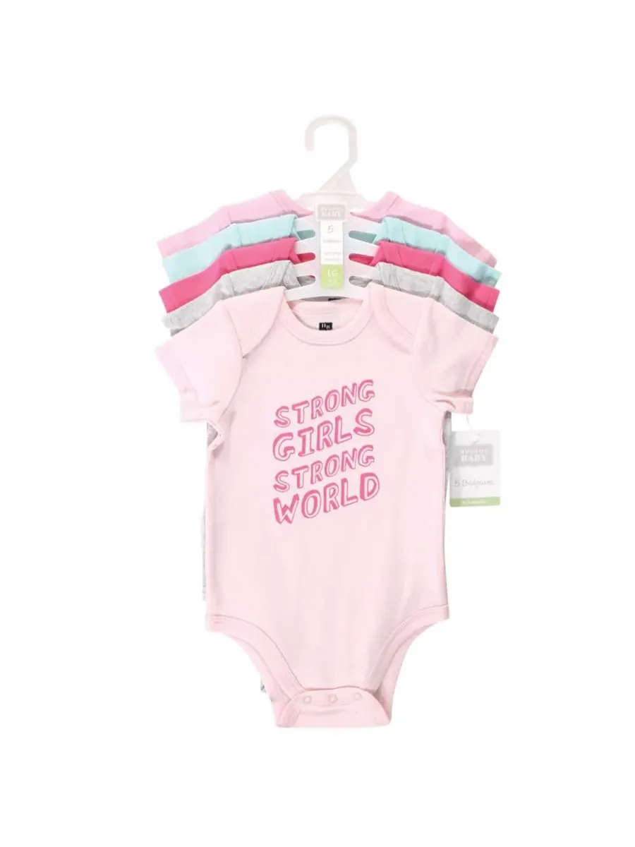 Базовый комплект из 5 предметов: хлопковый боди Hudson Baby, Good Vibes — изображение 2 из 2