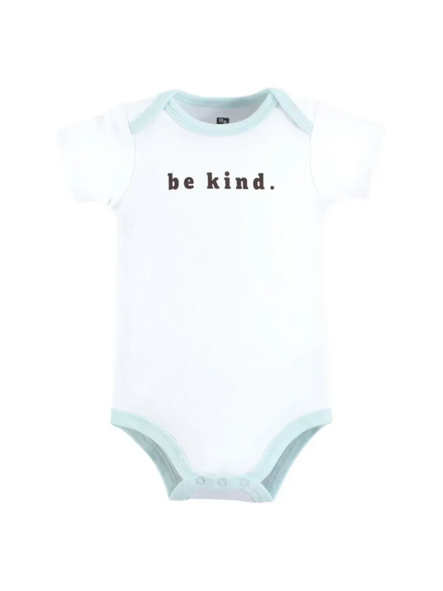 Базовый комплект из 5 предметов: хлопковый боди Hudson Baby, Girl Abstract — изображение 6 из 7