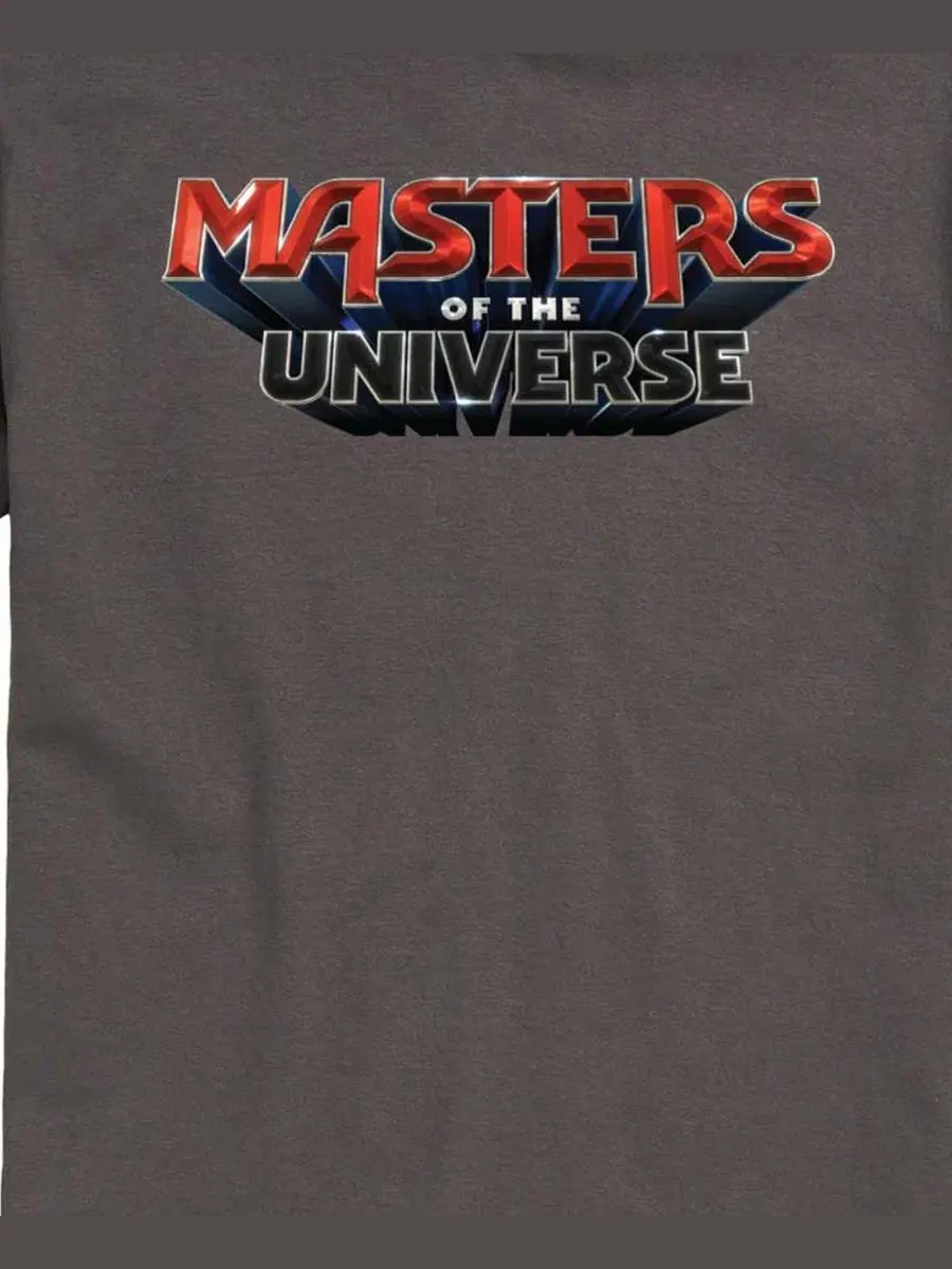 Футболка с принтом Masters of the Universe AIRWAVES — изображение 3 из 3, темно-серый