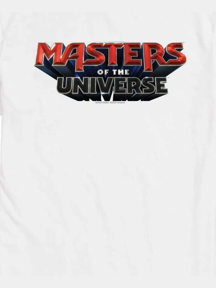 Футболка с принтом Masters of the Universe AIRWAVES — изображение 3 из 3, белый