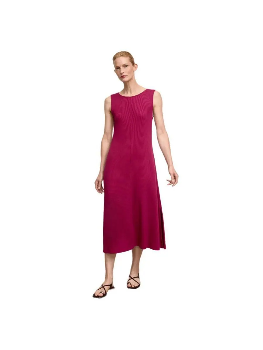 Женское платье Milano Drape из плюша и пима MMLaFleur — изображение 1 из 5, розовый