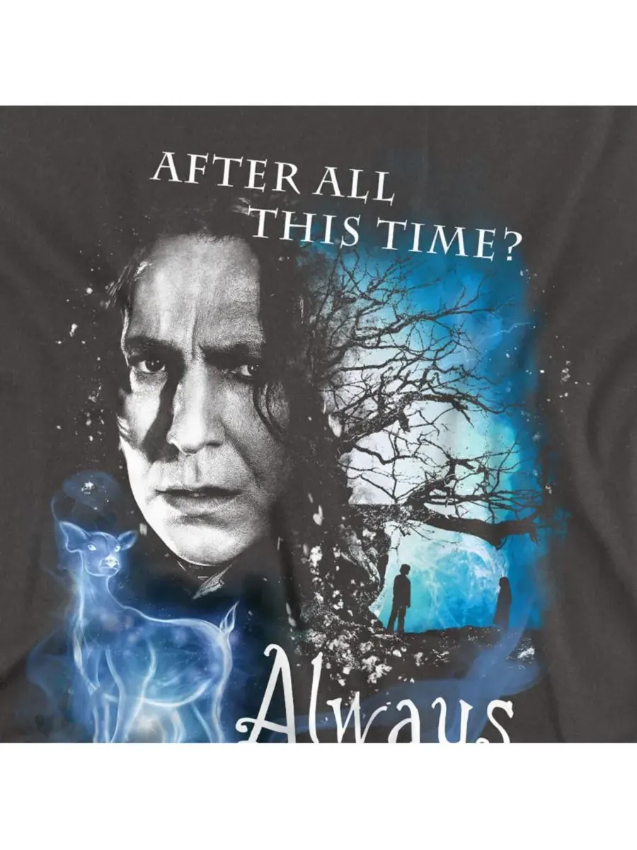 Мужская футболка Always Harry Potter — изображение 3 из 3, темно-серый