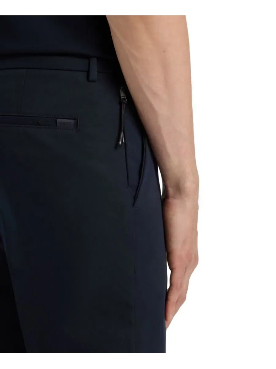 Брюки классические с зауженным кроем Hugo Boss — 6