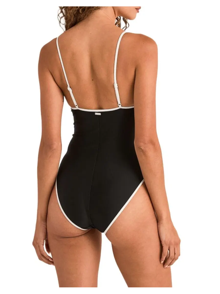 Женский слитный купальник Rye Swimwear Adore Me — изображение 3 из 4, черный