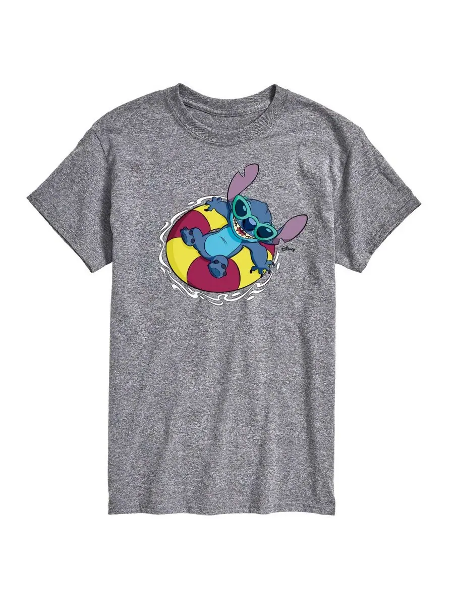 Футболка с принтом Lilo and Stitch Tube Floaty Graphic AIRWAVES — изображение 1 из 3, приглушенный
