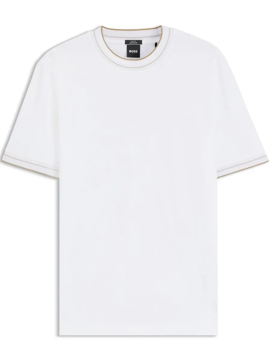 Футболка с коротким рукавом, Slim Fit Hugo Boss — изображение 2 из 5, белый