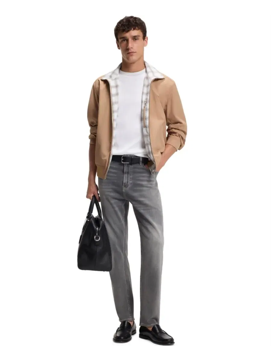 Футболка с коротким рукавом, Slim Fit Hugo Boss — изображение 3 из 5, белый