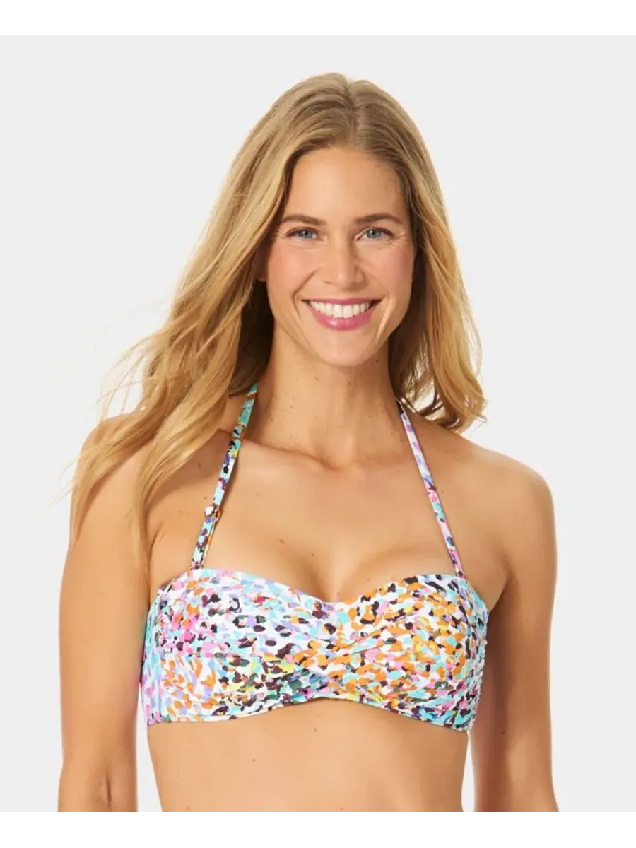 Женский купальник-бикини Liz Twist Bandeau Neck Anne Cole — мульти