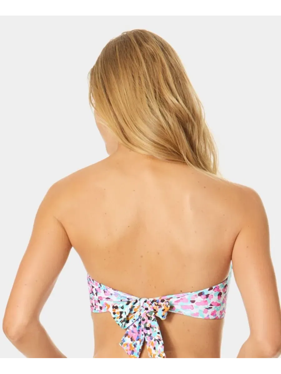 Женский купальник-бикини Liz Twist Bandeau Neck Anne Cole — изображение 2 из 7, мульти