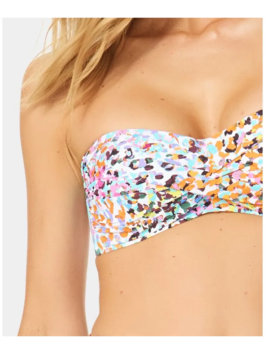 Женский купальник-бикини Liz Twist Bandeau Neck Anne Cole — изображение 6 из 7, мульти