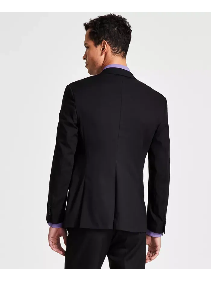 Мужской костюм Ready Flex Slim-Fit Kenneth Cole Reaction — изображение 4 из 12, черный