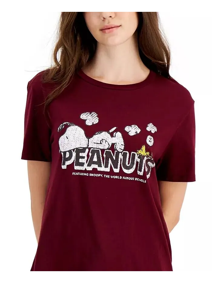 Футболка с логотипом Снупи для юниоров Peanuts — изображение 3 из 3, зиндаль