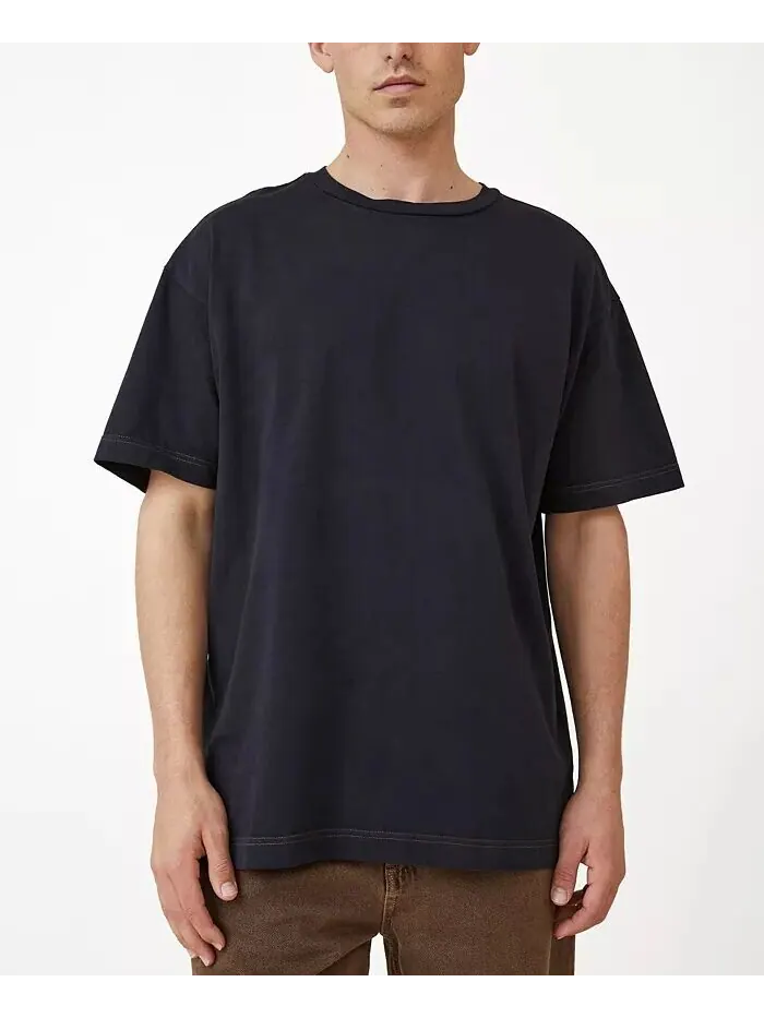 Футболка мужская тяжелого веса COTTON ON — изображение 1 из 4, черный