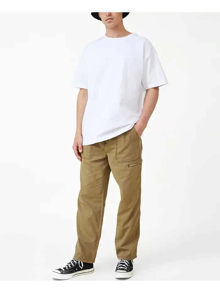 Мужская футболка Heavy Weight COTTON ON — изображение 4 из 4, белый