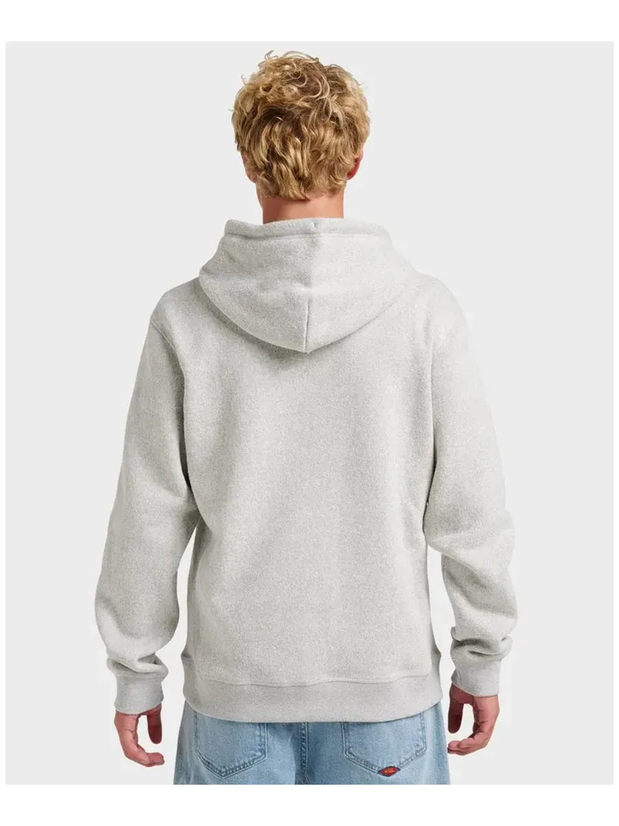 Мужская флисовая толстовка с длинными рукавами Keller Quiksilver — изображение 3 из 3, светлый серый