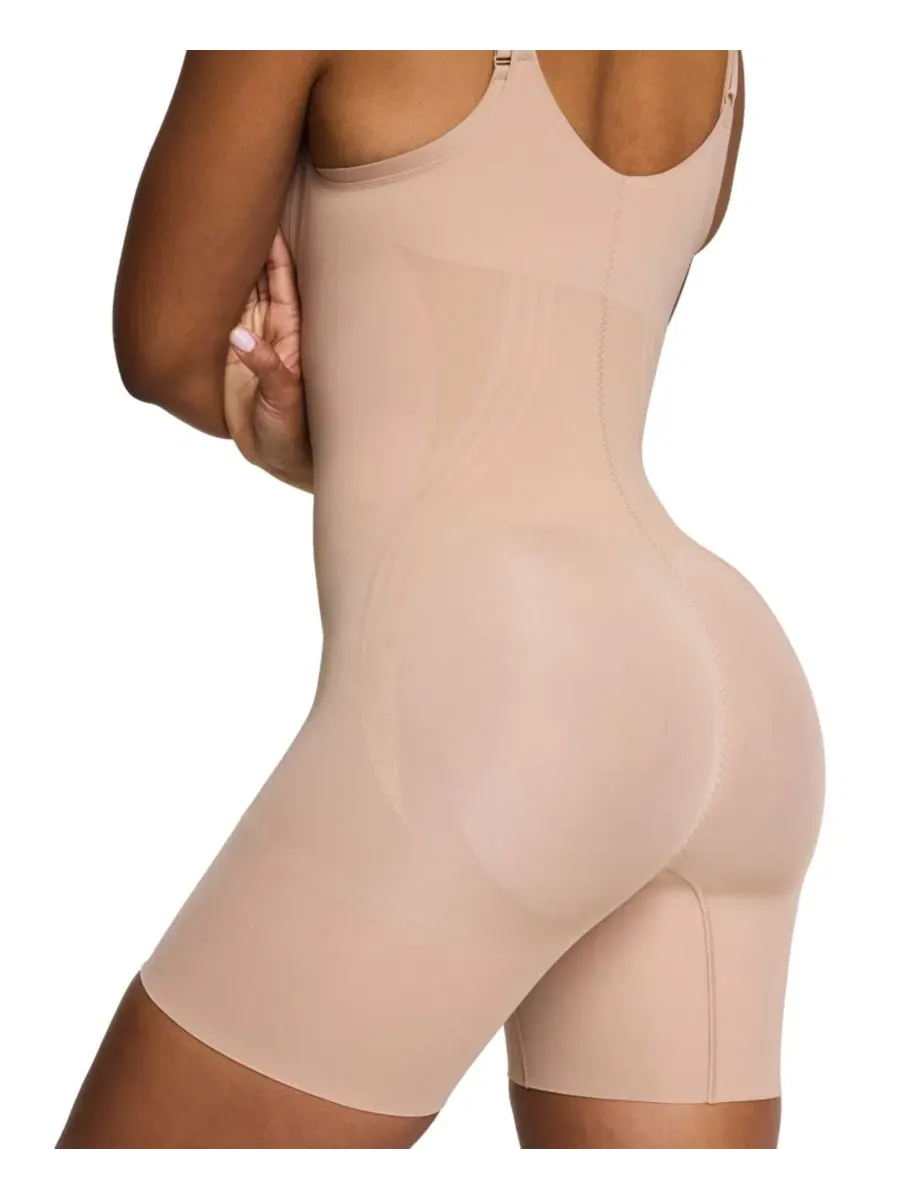 Женский боди с открытой грудью и длиной до середины бедра 10606R SPANX — изображение 3 из 3, чай