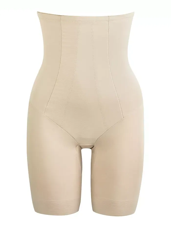 Утягивающие шорты с высокой посадкой Extra Firm 2709 Miraclesuit — изображение 3 из 8, бежевый