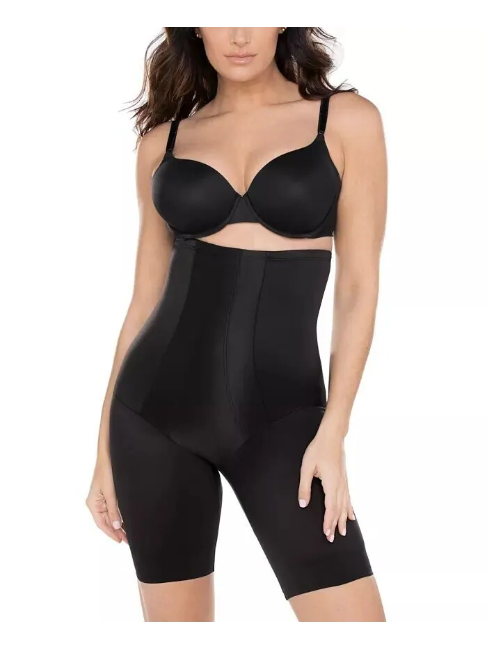 Утягивающие шорты с высокой талией Extra Firm 2709 Miraclesuit — изображение 6 из 10, черный