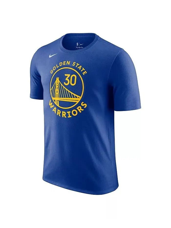 Мужская футболка с именем и номером Стивена Карри Royal Golden State Warriors Icon 2022/23 Nike — изображение 3 из 3