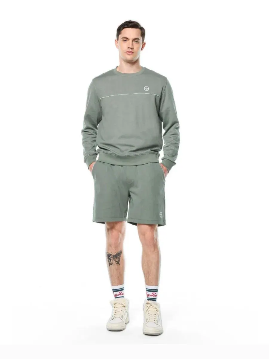 Свитшот мужской с круглым вырезом из жаккарда Agiato Sergio Tacchini — изображение 2 из 4, лавр