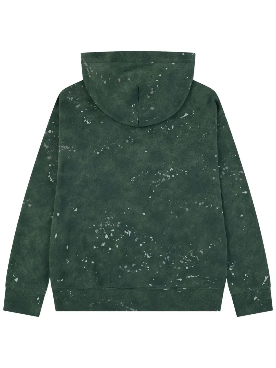 Худи с принтом, модель Printed Hoodie abercrombie kids — изображение 2 из 3, оливковый