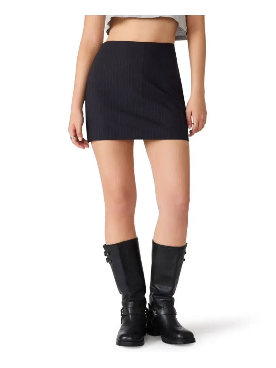 Мини-юбка Steve Madden — изображение 1 из 5, темно-синий
