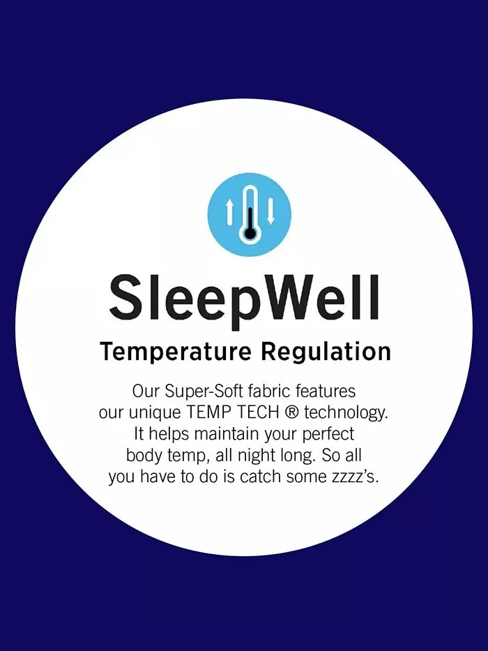 Женская футболка Sleepwell Solid S/S с V-образным вырезом и технологией терморегуляции Hue — изображение 5 из 5, синий