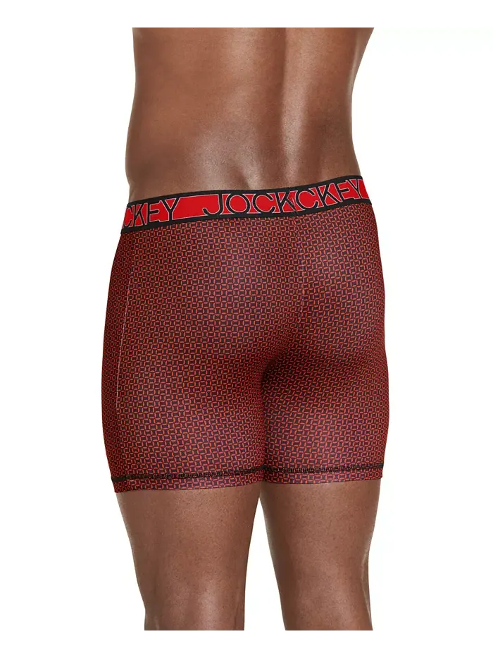 3-Pack Active Microfiber 5" Боксеры Jockey — изображение 3 из 3, красный