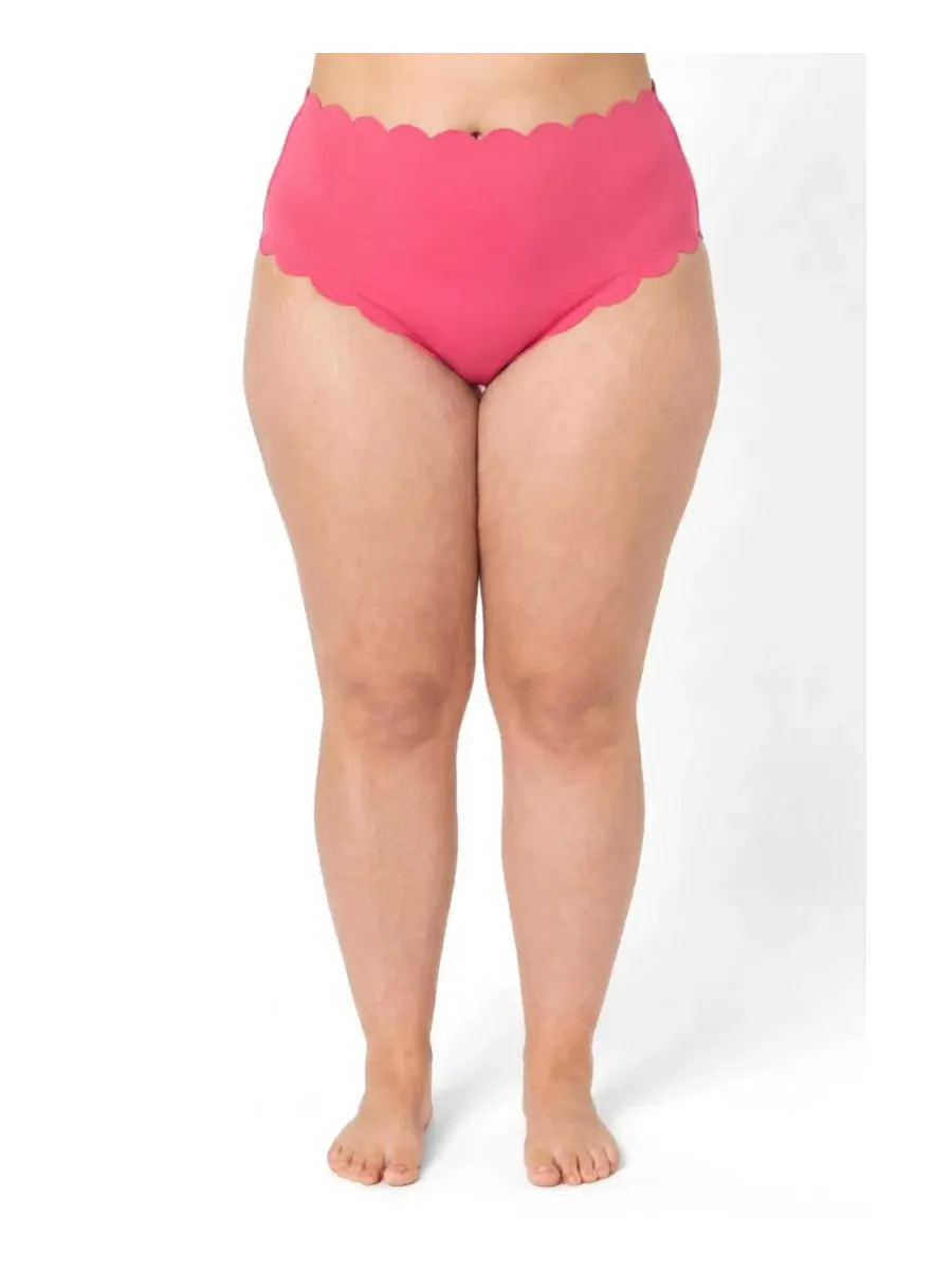 Женские плавки с волнистым краем Swimsuits For All