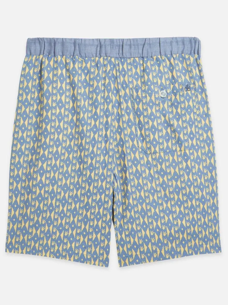 Мужские бермуды Fave из льняной смеси с принтом Scotch & Soda — изображение 5 из 6, серый