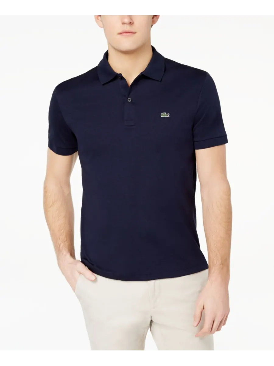 Мужская поло-рубашка Lacoste 166, стандартный крой, мягкая на ощупь — изображение 1 из 3