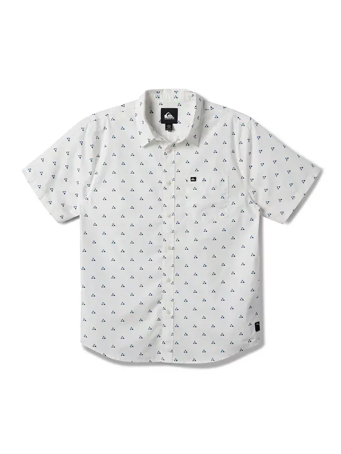 Мужская рубашка с коротким рукавом Kapu Mini Classics Quiksilver — изображение 1 из 6, белый