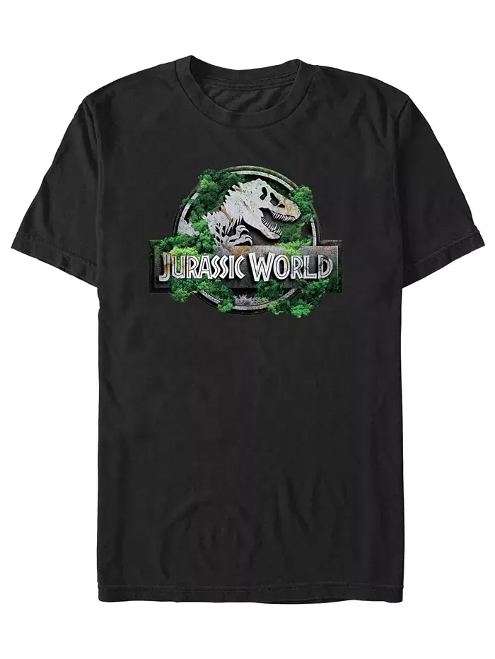 Мужская футболка с коротким рукавом Jurassic World Rebirth Fifth Sun — изображение 1 из 3, черный