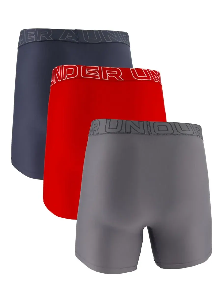 Мужские боксерские трусы Boxerjock Performance Tech Solid, комплект из 3 штук Under Armour — изображение 2 из 5