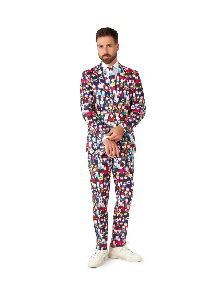 OppoSuits Мужской костюм в стиле «Южный парк» - костюм для вечеринки - Хэллоуин и вечеринки — мульти