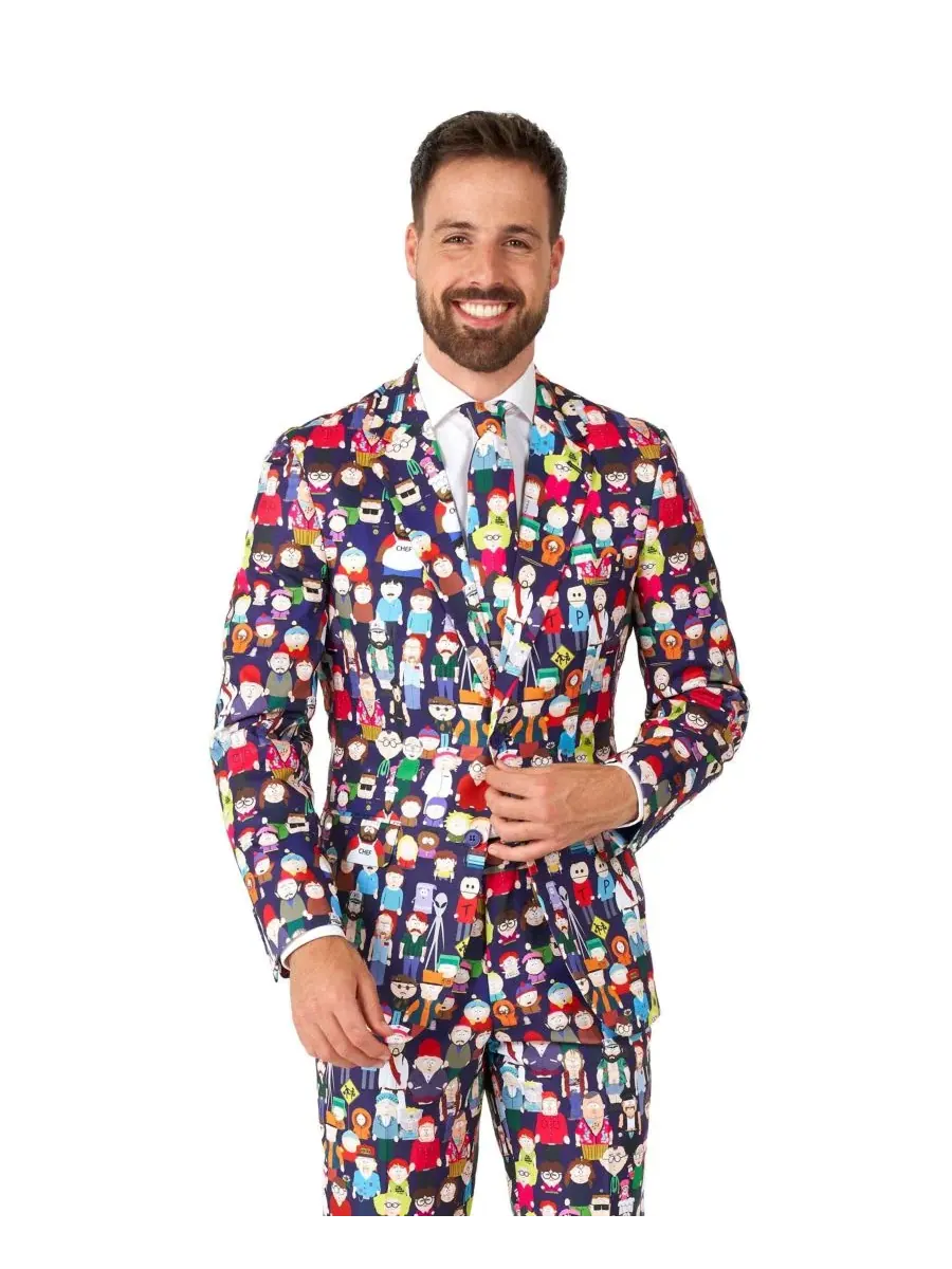 OppoSuits Мужской костюм в стиле «Южный парк» - костюм для вечеринки - Хэллоуин и вечеринки — изображение 3 из 8, нет цвета