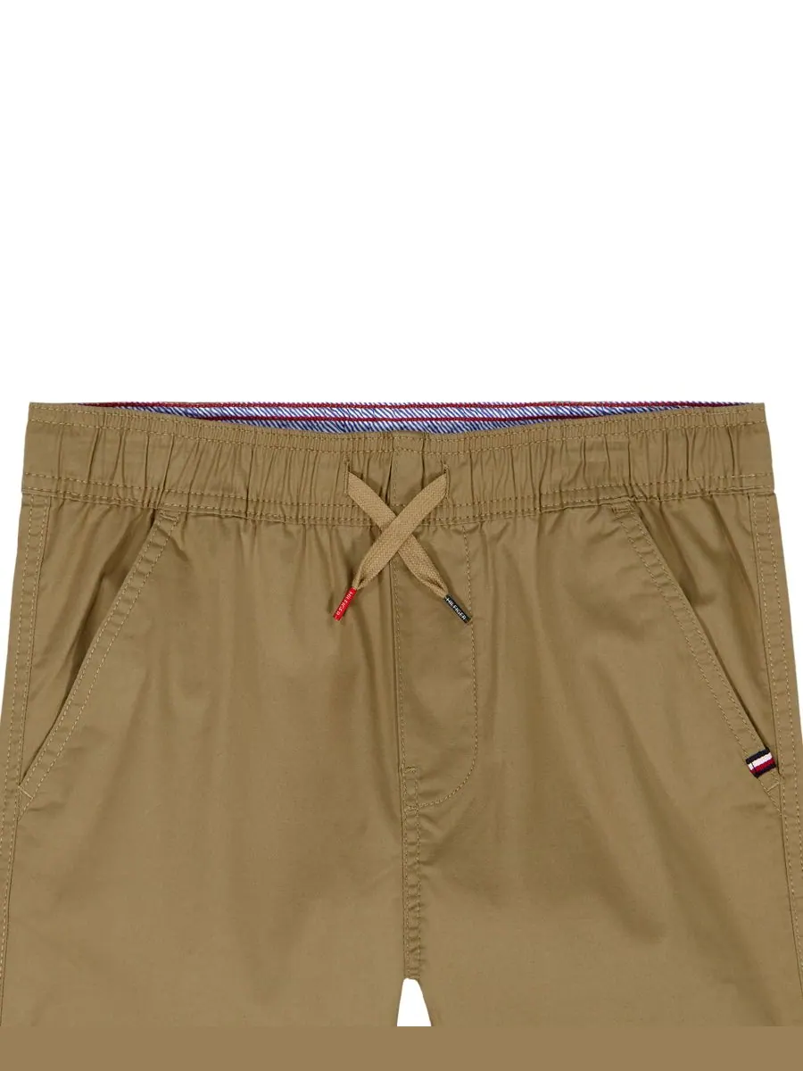 Детские шорты Core Essentials Pull-On для мальчиков 8-20 лет Tommy Hilfiger — изображение 4 из 5, бежевый