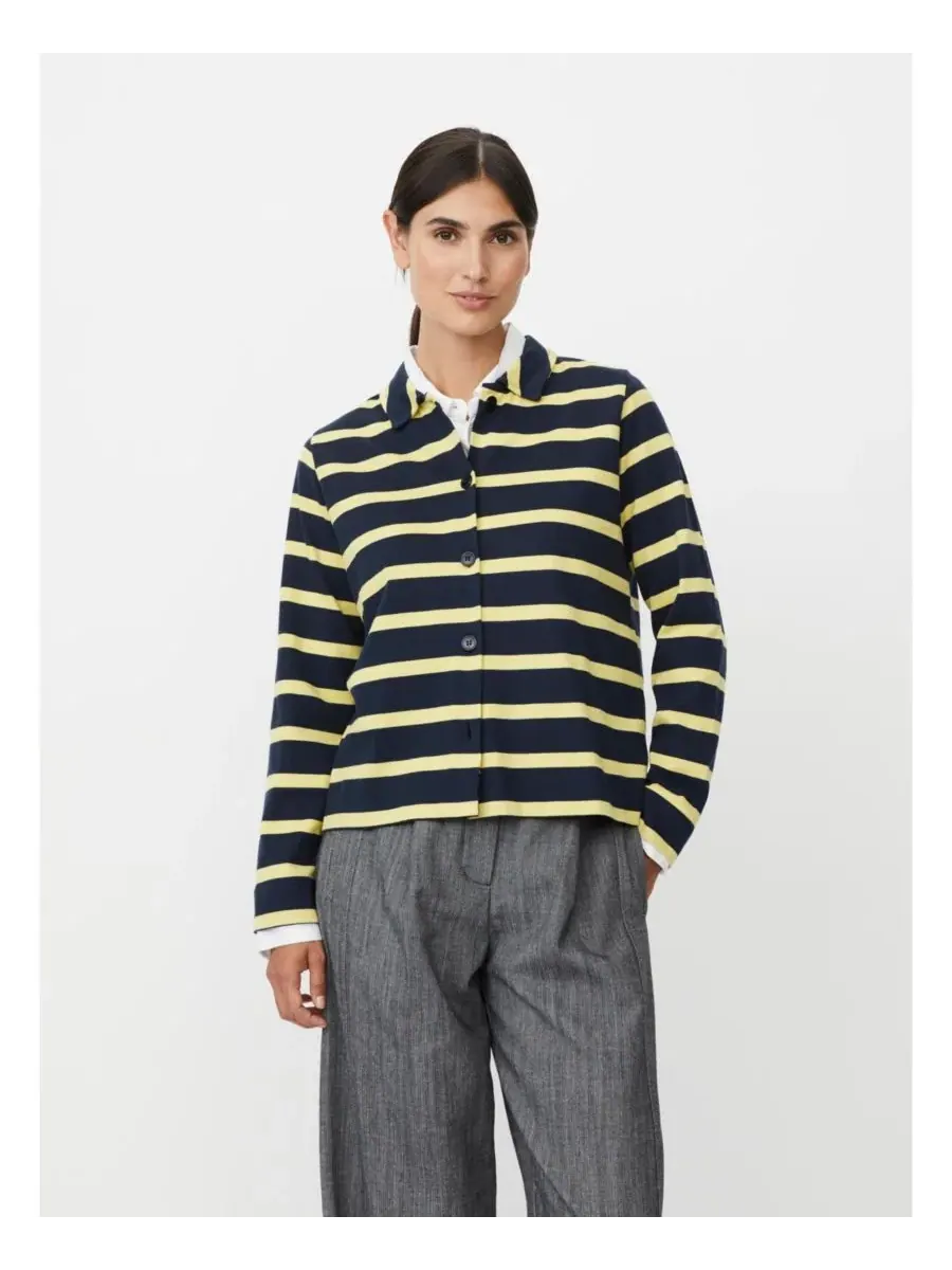 Женский свитер на пуговицах Masai Copenhagen, Muted Lime — изображение 1 из 8