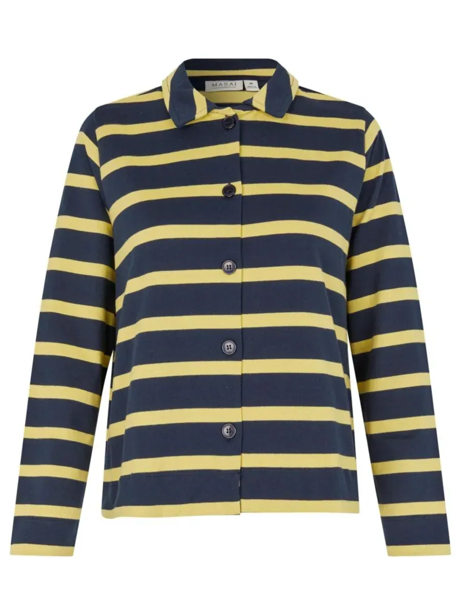 Женский свитер на пуговицах Masai Copenhagen, Muted Lime — изображение 5 из 8