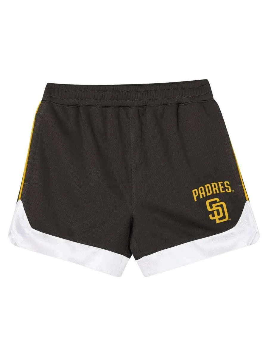 Комплект из футболки и шорт San Diego Padres Pinch Hitter Infielder Outerstuff — изображение 4 из 5, коричневый