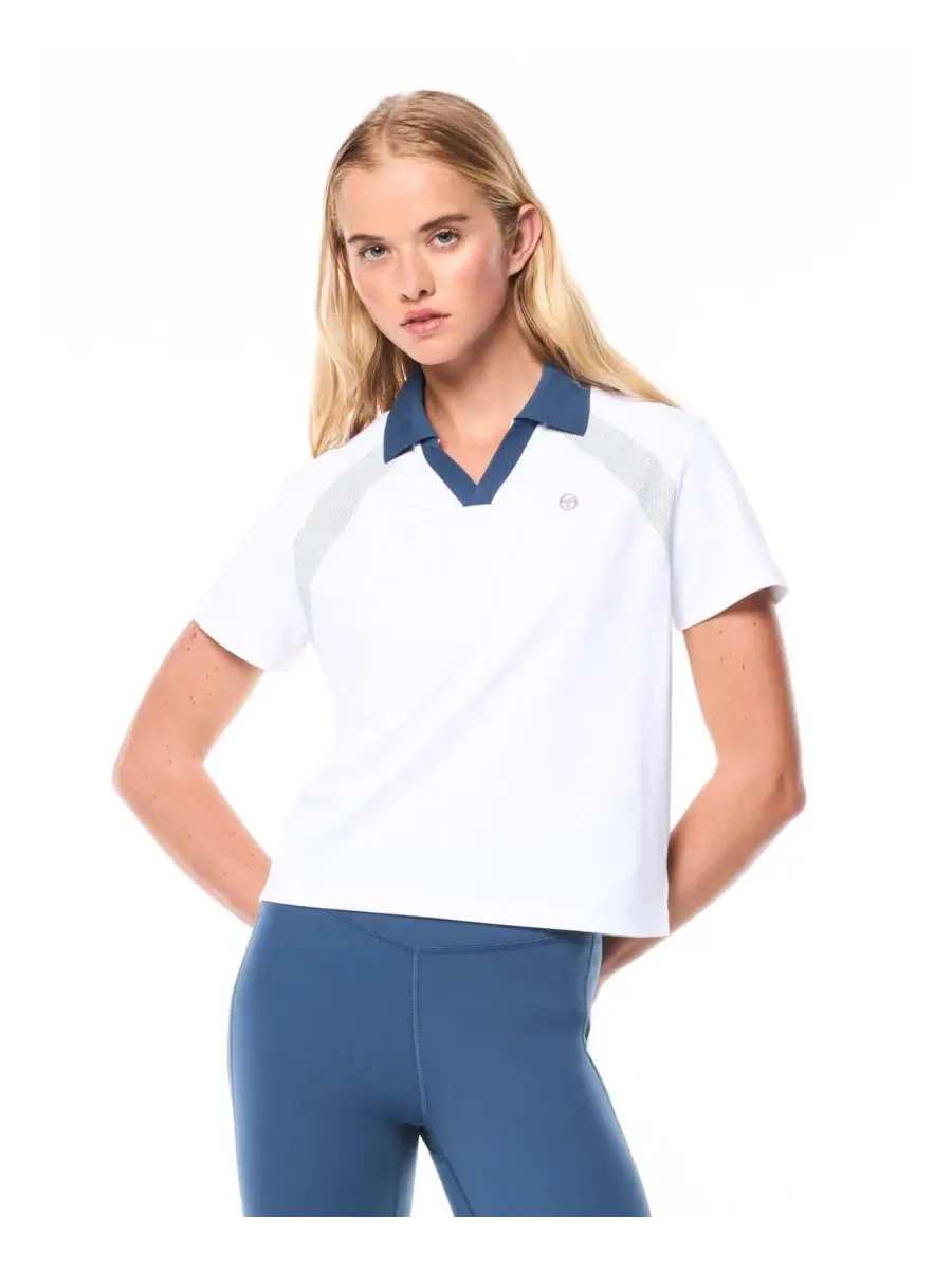 Поло с коротким рукавом Sergio Tacchini — изображение 1 из 4, белый